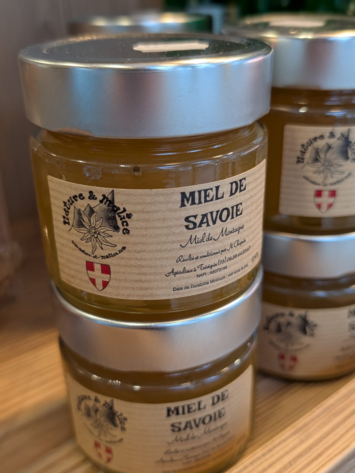 Pots de miel de Savoie